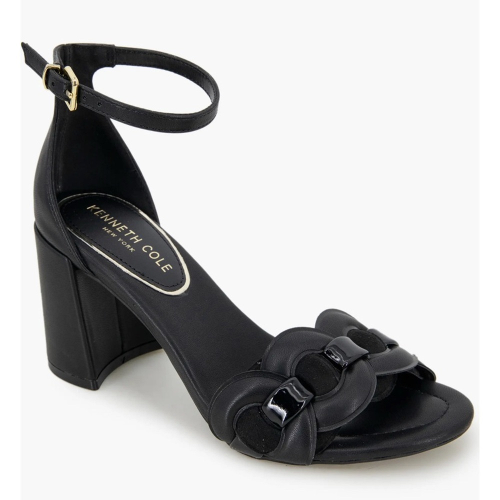 Kenneth Cole Luisa Scalloped Strap Sandal EUC size 8